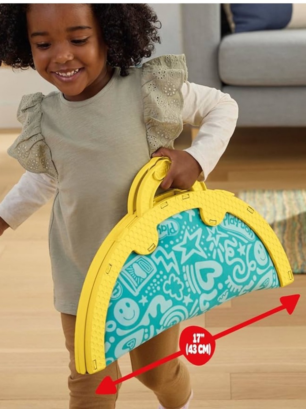 Play-Doh Fold and Go Playmat Starter Playset toy purse